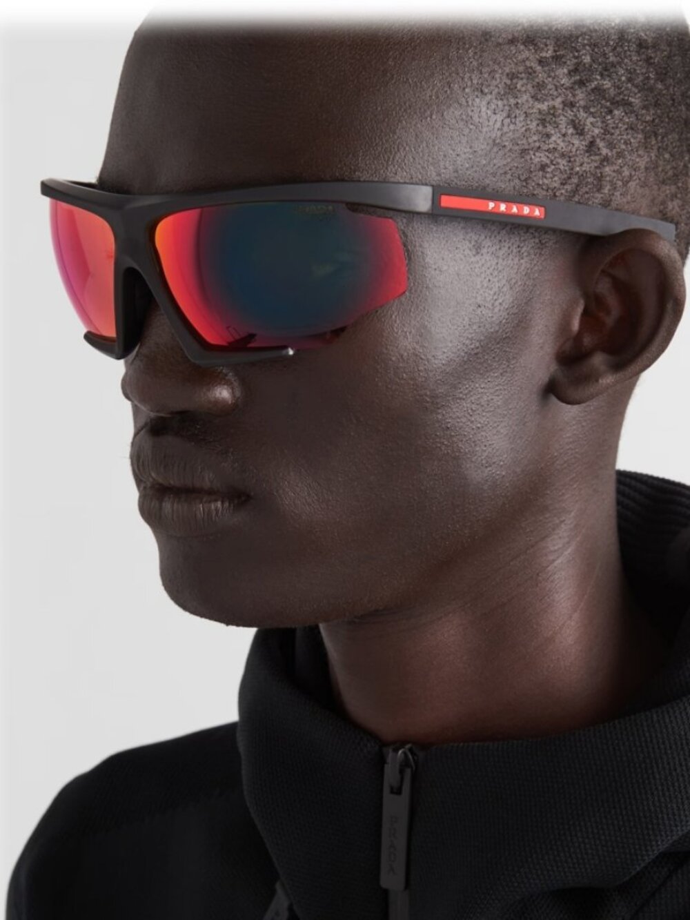 Prada Sport Linea Rossa PS07YS DG010A  Sport Sunglasses Authentic NEW